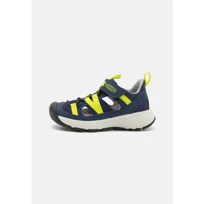 Afbeelding van Keen Motozoa Children Unisex Outdoorsandalen voor kinderen, Maat: 24, Blue Imitatieleer/ textiel