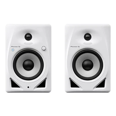 Image de Pioneer Dj Enceintes De Monitoring Bureau 5 Pouces Bluetooth Blanc (dm 50d bt w)