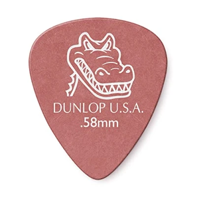 Afbeelding van Jim Dunlop Gator Grip Plectrum 0.58 mm 12 pack