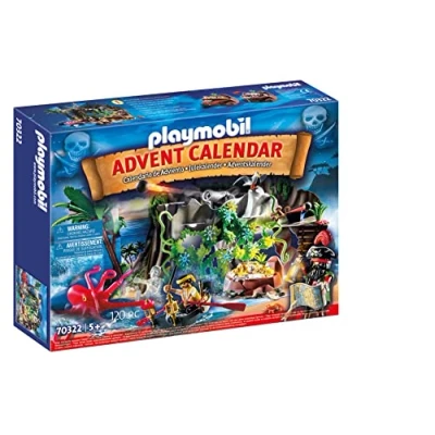 Afbeelding van PLAYMOBIL Adventskalender Schattenjacht in de Piraten inha