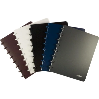 Afbeelding van Atoma schrift, ft A5, 144 bladzijden, PP, gelijnd, geassorteerde kleuren schrift
