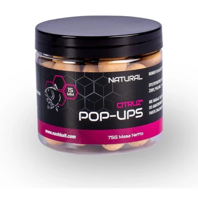 Afbeelding van Nash Citruz Pop ups Natural 15mm (75g)