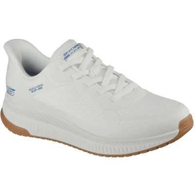 Afbeelding van Skechers Slip ins: BOBS Sport Squad Chaos 4 Sportschoenen voor heren 118423 WHT wit