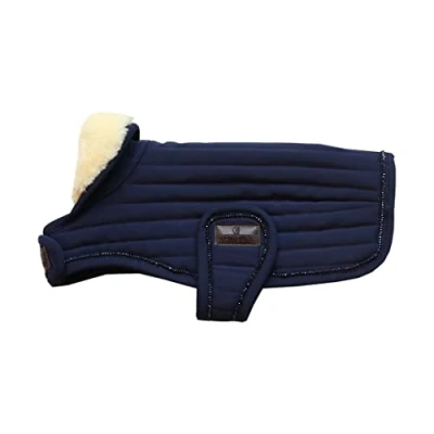 Afbeelding van Kentucky Hondenjas Pearls Navy 62cm