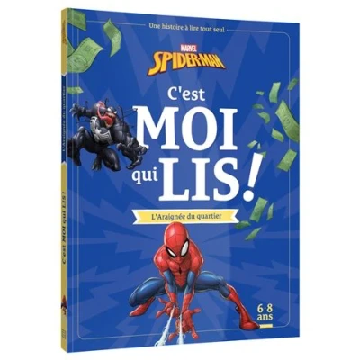 Image de SPIDER MAN C&#039;est moi qui lis L&#039;Araignée du quartier MARVEL