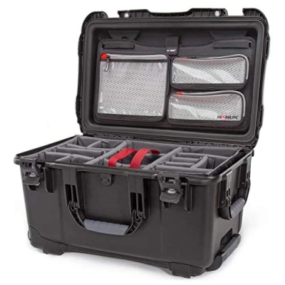 Afbeelding van Nanuk 938 case w/lid org. w/divider Black Pro Photo Kit