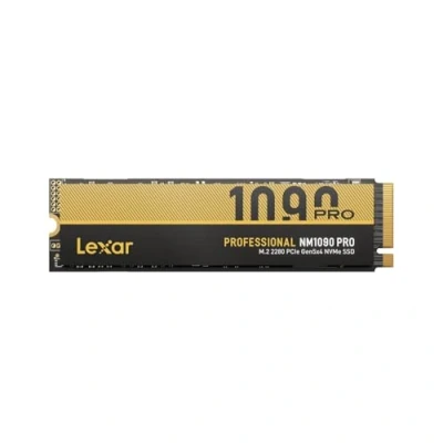 Afbeelding van Lexar NM1090 Pro 1TB PCIe 5.0 Gen5 NVMe SSD tot 14000 MB/s, geavanceerde thermische bediening, DirectStorage voor IA werklasten, games en laptopcreatie (LNM109P001T RNNNG)