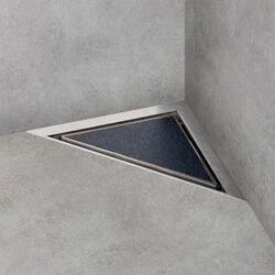 Afbeelding van Easy Drain Aqua Jewels Delta douchegoot met zijuitloop 50 mm 20 x