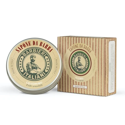 Afbeelding van BARBIERI ITALIANI Scheerzeep met Jasmin Oil 100ml