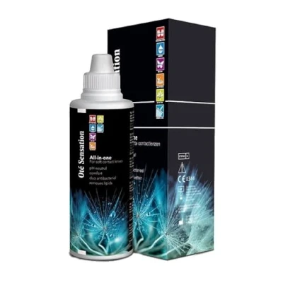 Afbeelding van Oté Sensation All in one 1 x 100 ml + lenshouder Lenzenvloeistof