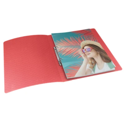 Afbeelding van Esselte Colour&#039;breeze Ringmap, 2 Ringen, Pp, Ft A4, Met Soepele Kaft, Koraal Ringmap