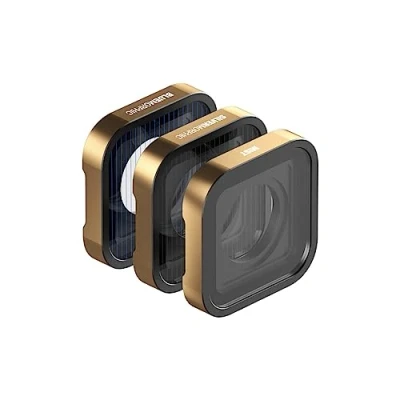 Afbeelding van PolarPro FX 3 Pack Geschikt voor GoPro Hero 9, 10, 11 &amp; 12 MistMorphic(1/4), BlueMorphic and SilverMorphic