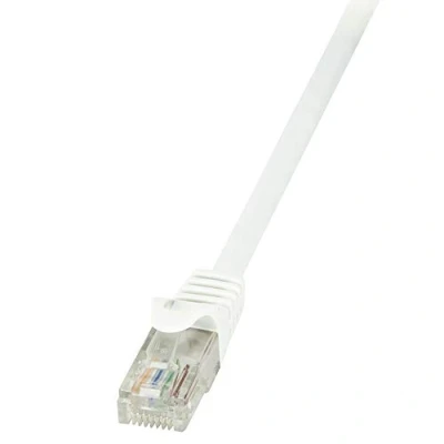 Afbeelding van LogiLink CP2051U RJ45 Netwerkkabel, patchkabel CAT 6 U/UTP 2.00 m Wit Snagless 1 stuk(s)