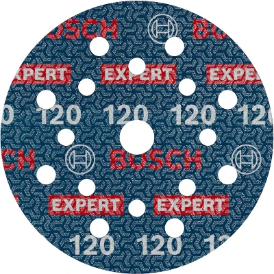 Afbeelding van BOSCH 2608902418 EXPERT schuurschijf O780 met film onderlaag, 125 mm, korrel 120