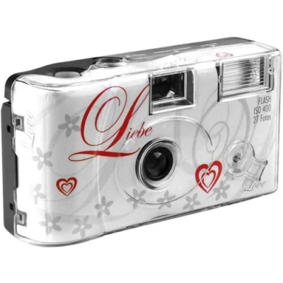 Image de Appareil photo jetable spécial mariage liebe love 27 poses et flash topshot 378742
