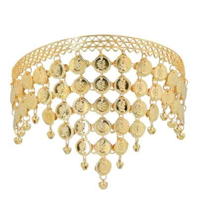 Afbeelding van Boland Hoofdband Belly dance Goud Volwassenen Vrouwen 1001 Nacht