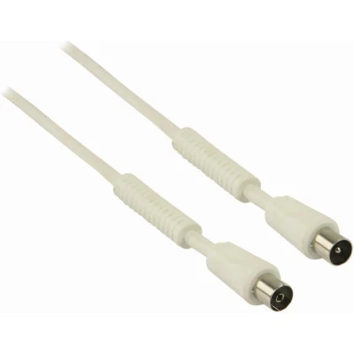 Afbeelding van Coax kabel Nedis 5 meter (Digitaal, 100 dB, Wit)