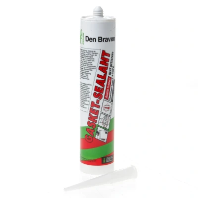 Afbeelding van Den Braven Hittebestendige gasket sealant kit rood 310ml