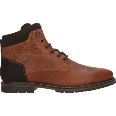 Afbeelding van Rieker Veterschoenen Hoog cognac Maat 41