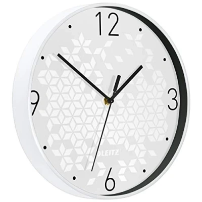 Afbeelding van Wandklok Leitz WOW diameter29cm wit