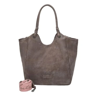 Afbeelding van Fritzi aus Preußen Schoudertas Juky01 Sunny Shopper Old Wood Bruine
