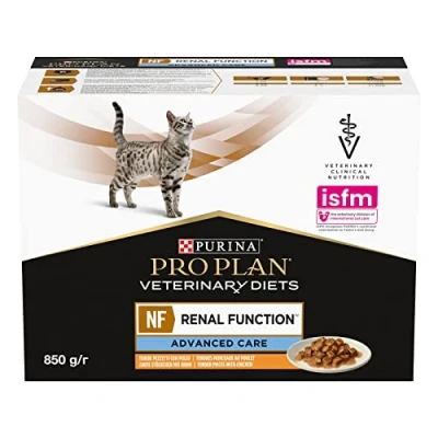 Afbeelding van Pro Plan Veterinary Diets Feline Nf Renal Function 10x85 g Kattenvoer Kip
