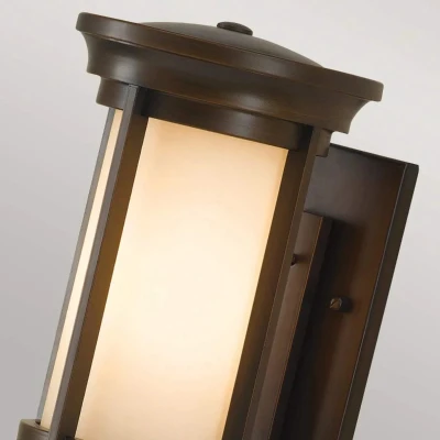 Afbeelding van Bohemian Wandlamp Steady Lighting Metaal E27 L: 24.1cm Voor Buiten Woonkamer Eetkamer Brons