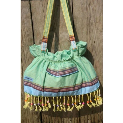 Afbeelding van Kikoy Beach Baggie Green van PURE Kenya