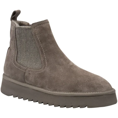 Afbeelding van Tamaris Lage laarzen, Dames, Maat: 42, Taupe Schoenen