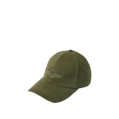 Afbeelding van PME Legend MIT Gestickten Details Pet, Heren, Maat: One Size, Olive night