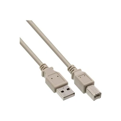 Image de InLine Câble USB (M) pour type B 3 m beige