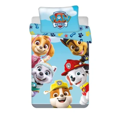 Afbeelding van PAW Patrol BABY Dekbedovertrek, Heroes 135 x 100 + 40 60 cm Katoen