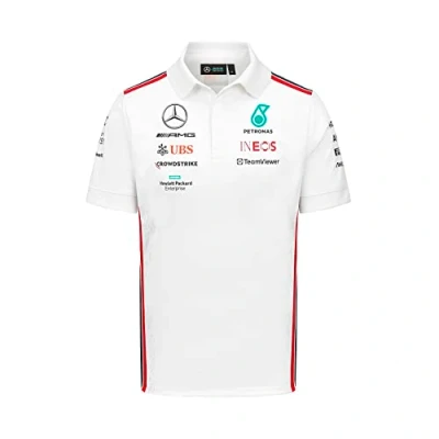 Afbeelding van Mercedes AMG Petronas Formula One Team Polo 2023, zwart, Wit