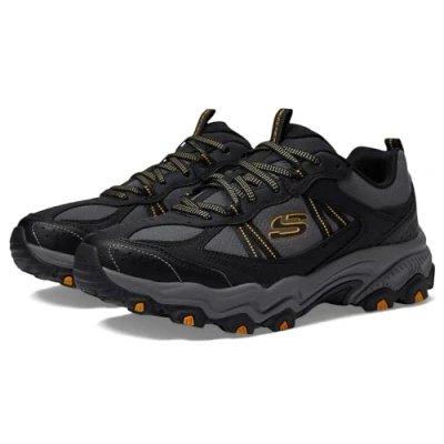 Afbeelding van Skechers Stamina At heren wandelschoenen cat. A Zwart Extra comfort Memory Foam Maat 41