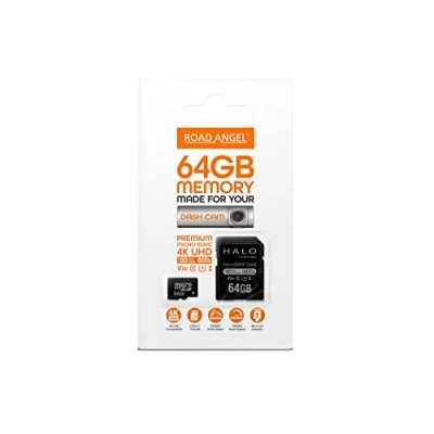 Afbeelding van Road Angel SD kaart SD64 Geschikt voor de dashcams 64GB