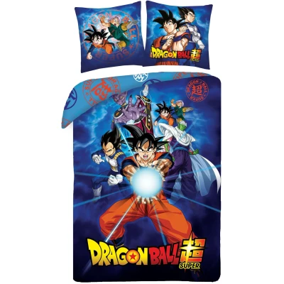 Afbeelding van Dragon Ball Z dekbedovertrek Goku 140 x 200 cm polyester