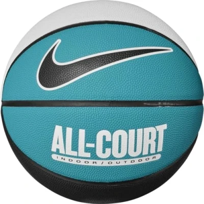 Afbeelding van Nike Performance Everyday ALL Court Basketbal, Heren, Maat: One Size, White/teal nebula/black