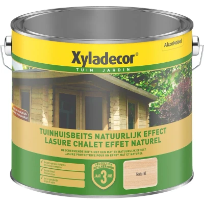 Afbeelding van Xyladecor tuinhuisbeits natuurlijk effect blank 2,5L