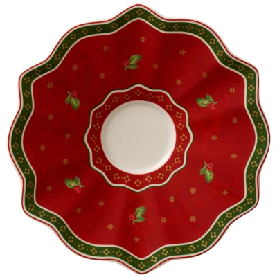 Afbeelding van Villeroy &amp; Boch Schotel Toy&#039;s Delight ø 17 cm Rood