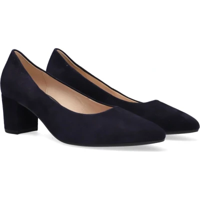 Afbeelding van Gabor Elegante Klassieke pumps, Dames, Maat: 39, Blau Veloursleer