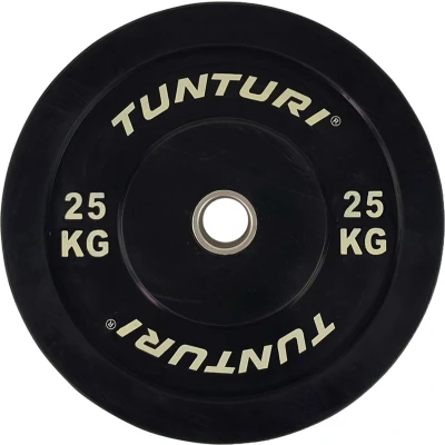 Afbeelding van Tunturi Halterschijf 25kg Black Incl. gratis fitness app
