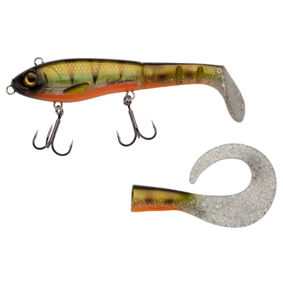 Afbeelding van Abu Garcia Svartzonker McHybrid 20cm Yellow Fin Perch Swimbait