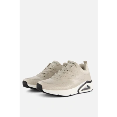 Afbeelding van Skechers Tres Air Uno Revolution Airy Heren Sneakers Beige Maat 41