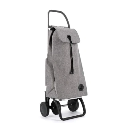 Afbeelding van Rolser I Max Tweed 4 wielen boodschappentrolley grijs