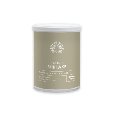 Afbeelding van Mattisson Biologisch Shiitake poeder 100 gram