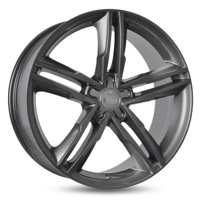 Afbeelding van MAM 5 gat 19duim 112mm lichtmetalen Velg A1 palladium geschilderd MAMA18019511230PP