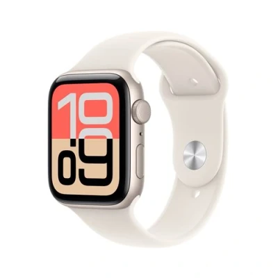Image de Apple Watch Se 3 gps + Cellular 44mm starlight Aluminium Case With Starlight Sport Band M/l