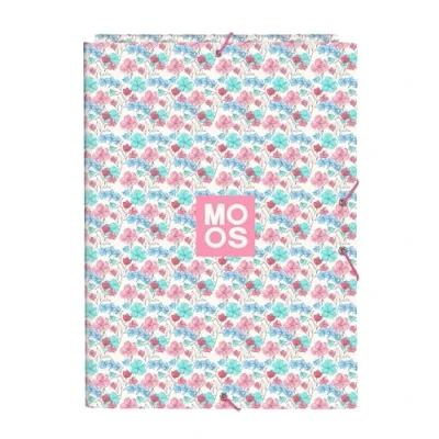 Afbeelding van Ringmap Moos Flores Multicolour A4 26 x 33.5 2.5 cm