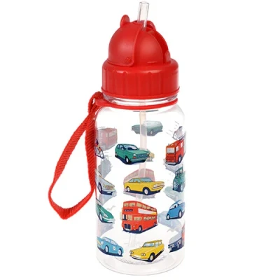Afbeelding van Rex london drinkfles met rietje road trip 500 ml