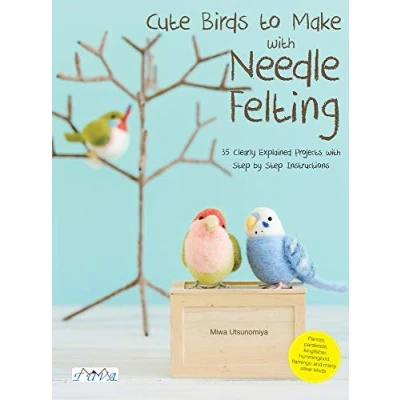 Afbeelding van Cute Birds to Make with Needle Felting
